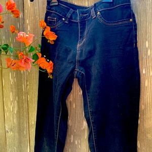 Black skinny d.j. Jeans, low waist